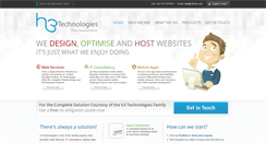 Desktop Screenshot of h3techs.com